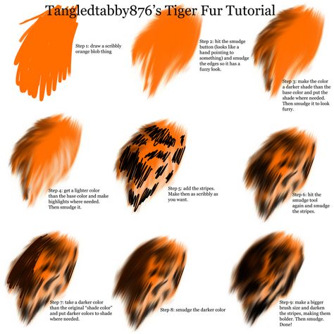 Fur Tutorial, Draw Fur, Drawing Fur, How To Draw Fur, Tiger Fur, Fashion Illustration Tutorial, Fashion Figure Drawing, Texture Drawing, Fashion Illustrations Techniques