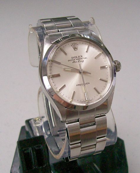 FS: ROLEX AIR KING OYSTER PERPETUAL 5500 AUTOMATIC King Oyster, Nice Watch, Air King, Rolex Air King, Watch Winder, Rolex Models, Vintage Rolex, Rolex Oyster Perpetual, Fine Watches