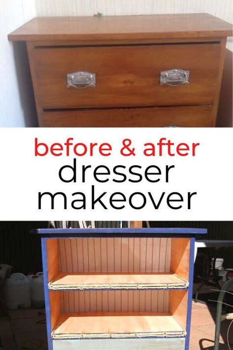 Upcycled dresser update idea. Easy upcycled dresser idea on a budget. Furniture flips are a great way to decorate on a budget. #dressermakeover #dresserupcycle #olddresserflip Diy Interior Shutters, Dresser Update, Ikea Dresser Makeover, Furniture On A Budget, Moroccan Fish Scale Tile, Unique Dresser, Before And After Furniture, James Whistler, Upcycle Dresser