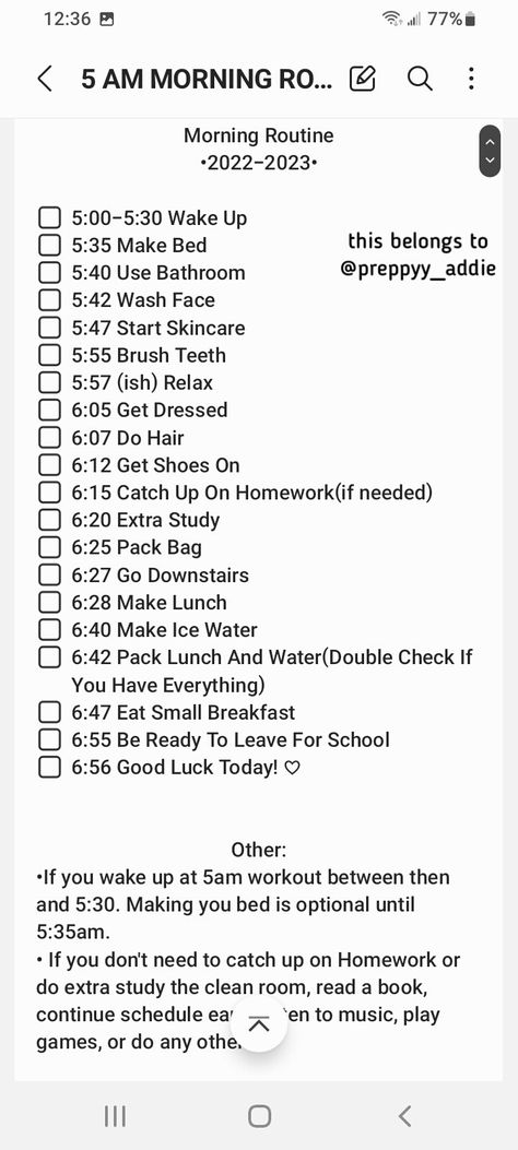 Morning 5 Am Routine, What To Do When You Wake Up At 5 Am, Easy Early Morning Workout, How To Have A Good Morning Routine, Morning Routine 6 Am To 7 Am, 2am Morning Routine, 5:40 Am Morning Routine, Full Day Routine List, School Morning Routine Wake Up At 6:30