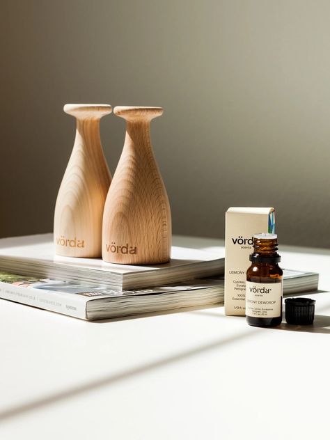 9 Best Nontoxic Essential Oil Diffusers — Reviewed For 2024 - The Good Trade Candle Alternatives, Wood Diffuser, Best Essential Oil Diffuser, Hinoki Cypress, Essential Oil Burner, Classy Decor, Essential Oil Bottles, Fragrance Diffuser, Wood Resin