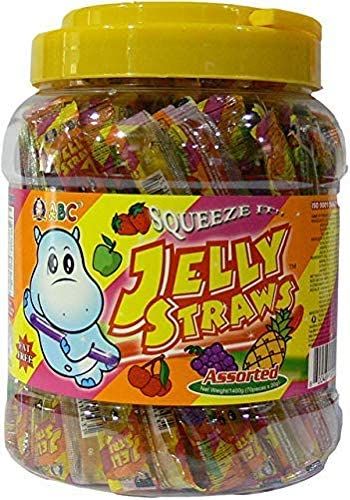 Jelly Straws, Candy Cup, Fruit Jelly, Cute Candy, Best Candy, Novelty Items, Fruit Flavored, Food Shop, Gummy Candy