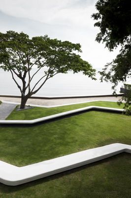 Terrasse Design, Landform, House Backyard, Sales Office, Landscape Architecture Design, Green Architecture, Landscaping Tips, Garden Landscape Design, Modern Landscaping