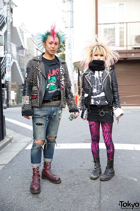 Tokyo Fashion Japanese Punk, Cultura Punk, Punk Jeans, Estilo Punk Rock, Harajuku Punk, Rad Clothes, Punk Looks, Punk Culture, Boy Jeans