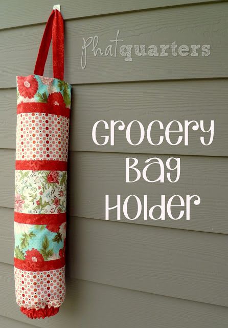 DIY Grocery Bag Holder... I need one of this! phatquaters.com Diy Sy, Grocery Bag Holder, Sew Ins, Beginner Sewing Projects Easy, Sewing Projects For Beginners, Sewing Skills, Easy Sewing Projects, Diy Couture, Love Sewing