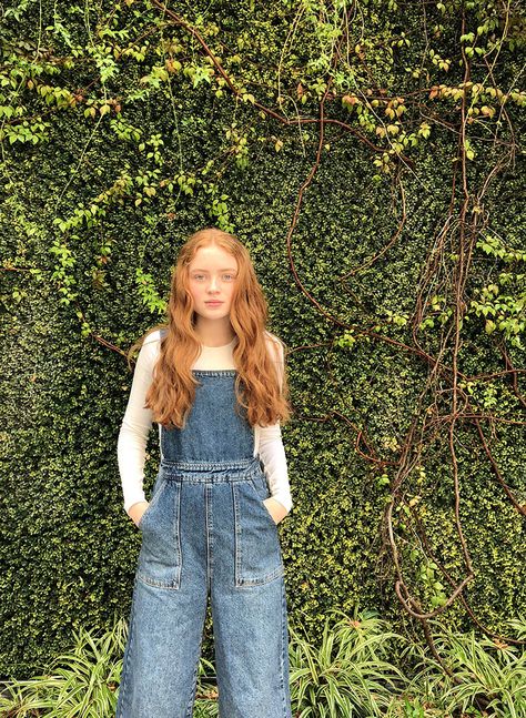 Stranger Things 2's Sadie Sink On Denim, Fashion Icons And '80s Style - Topshop Blog Fitness Outfits, 90's Fashion, 80s Style, Tumblr Outfits, Diana Ross, Sadie Sink, Sport Style, Outfit Trends, Fashion Icons