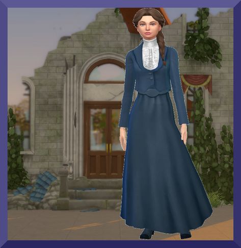 Sims Scarf Cc, Sims 4 Decades Challenge Mods, Sims 4 1880 Cc, 1890s Cc Sims 4, Sims 4 Edwardian Cc, Sims 4 1890 Cc, Sims 4 Victorian Cc, 1810s Dress, Sims 4 Vintage