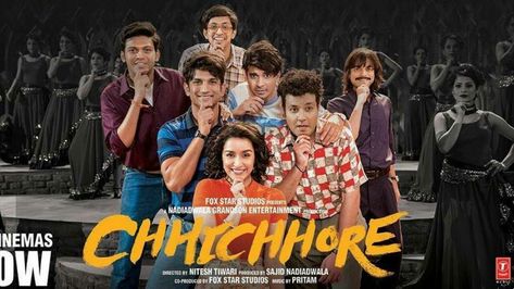 Chichore Movie, Hindi Movie Film, New Hindi Movie, Latest Hindi Movies, Latest Bollywood Movies, Movie Facts, Sushant Singh, Movie Screen, Drama Film