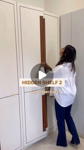 CHERRY INTERIO on Instagram: "Hidden locker 🤫 dont let anyone know 😉 @i.d._priyanshiseth  Cherry Interio  Cherish your dreams  #interiordesign  #interiorarchitecture" Cupboard Ideas Bedroom Inside, Wardrobe Locker Ideas, Hidden Locker Ideas, Hidden Locker In Wardrobe, Hidden Closet Ideas, Almari Design Bedroom, Hidden Locker, Wardrobe Inside Design, Almari Design