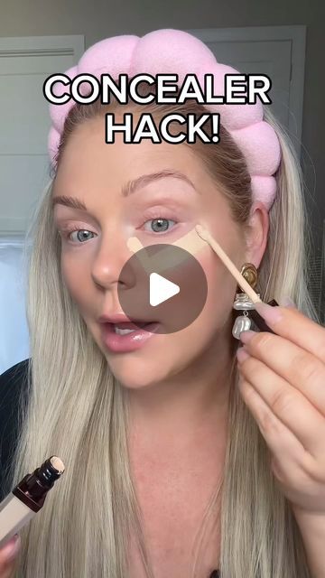 KELLY STRACK on Instagram: "CONCEALER HACK✨🫶  #makeup #beauty #makeuptutorial #makeupvideos #beautyvideos #makeupreels #beautyreels #makeuphacks #concealer #concealerhack" Where Do You Put Concealer On Your Face, How To Use Concealer As Foundation, Foundation Or Concealer First, Dry Skin Concealer, Concealer And Foundation How To Apply, How To Pick A Concealer Shade, Foundation And Concealer Tutorial, Make Up With Concealer Only, How To Conceal