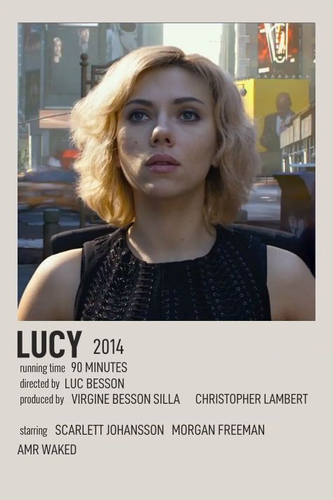 Lucy Movie Poster, Lucy Poster, Lucy 2014, Lucy Movie, Polaroid Movie Poster, Movie Board, Film Recommendations, Luc Besson, Comfort Movies