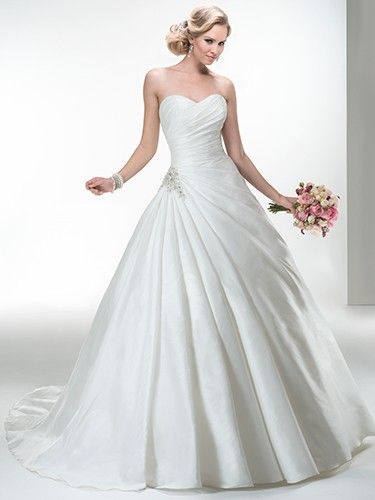 Corset Wedding Dresses, Corset Closure, Ruched Wedding Dress, Wedding Dresses Taffeta, Voluminous Skirt, Maggie Sottero Wedding Dresses, Pnina Tornai, Wedding Dresses 2014, Bridal Ball Gown