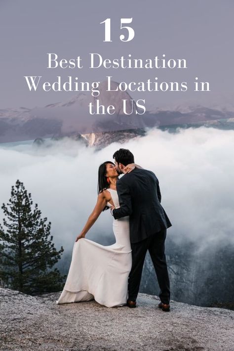 Best Wedding Locations, Beautiful Wedding Destinations, Usa Destination Wedding, Destination Wedding In Us, Destination Wedding In The United States, Destination Wedding Out West, Top Wedding Venues In The Us, Small Wedding Ideas Destination, Small Intimate Destination Wedding