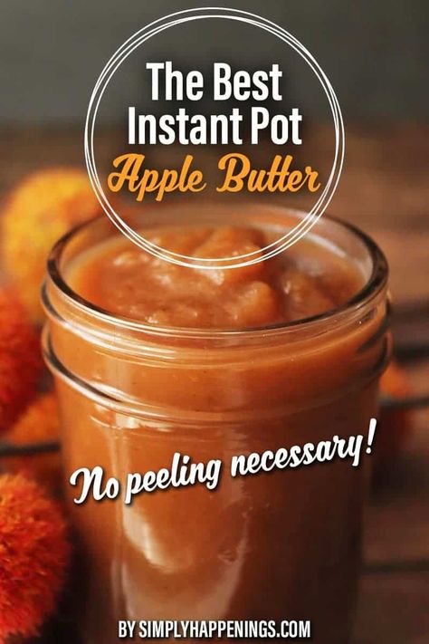 Apple Butter Without Peeling Apples, Instant Pot Apple Butter, Canning Apples, Apple Butter Crock Pot, Pear Butter, Apple Butter Recipe, Homemade Apple Butter, Home Canning Recipes, Butter Cupcakes