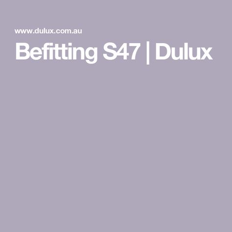 Befitting S47 | Dulux Porter Paint, Venetian Plaster, Room Makeover Inspiration, World Of Color, Color Samples, Outdoor Wall, Color Card, Outdoor Walls, Room Makeover