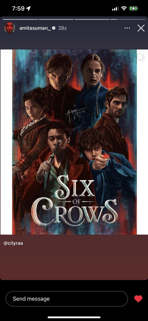 Six Of Crows Fanart, Crows Fanart, Six Crows, Six Of Crows Characters, Crow Club, Crow Books, 6 Of Crows, Freddy Carter, Caw Caw