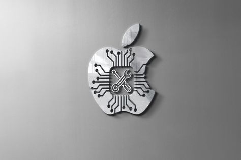 Apple Service logo Developer Logo, Apple Service, Service Logo, Apple Logo, Decorative Plates, Logo Design, Layout, Iphone, ? Logo