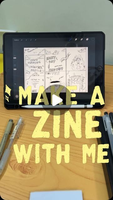 Aesthetic Edits | Digital Planning on Instagram: "Make a zine with me ✨ Zine series -001 Café hopping zine  Zine, artist, zine making, zine challenge, art, doodle, doodling, iPad, digital art, procreate, microns, aesthetic, editing, cafés, cafe art  #minimalzine #zine #zinemaking #zines #doodle #digitalart #ipad #ipadart #procreateart #artist #etczine #doodles #art #aesthetics #edit #ａｅｓｔｈｅｔｉｃ" Zine Themes, Artist Zine, Zine Design Ideas, Zine Making, Digital Zine, Ipad Digital Art, Digital Art Procreate, Doodles Art, Art Aesthetics