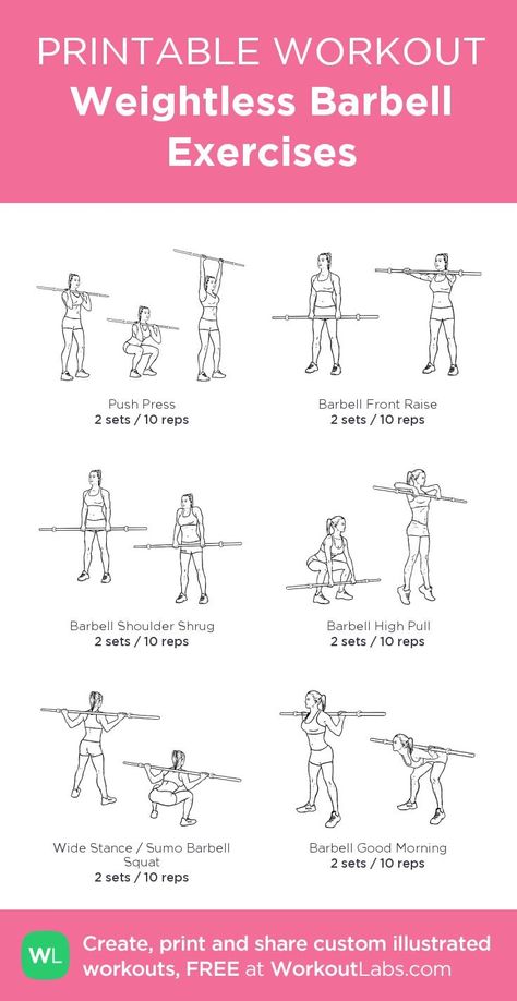 Weighted bar workout Bar Bell Exercises For Women, Bar Workouts For Women, Barbell Exercises For Women, Weighted Bar Workout, Curl Bar Workout Women, Weighted Bar Exercises, Weight Bar Workout Woman, Bar Bell Workout Woman, Bar Exercises For Women