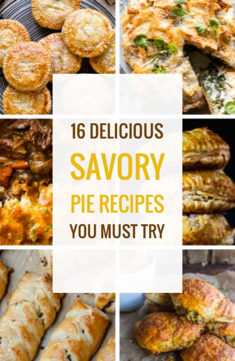 16 Delicious Savory Pies You Must Make | Parade: Entertainment, Recipes, Health, Life, Holidays Savory Pie Recipes, Hand Pies Savory, Savory Pies Recipes, Hand Pie Recipes, Savory Pies, Top Chicken Recipes, Healthy Casseroles, Puff Pastry Recipes, Meat Pie