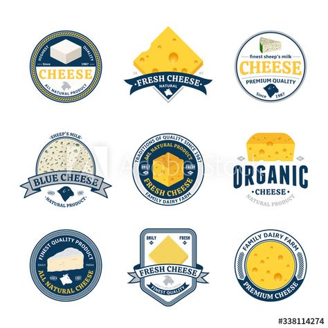 Cheese Logo Design, Cheese Packaging Design, Cheese Image, Cheese Logo, Moon Cheese, Cheese Triangles, Cheese Design, Glass Shelves Decor, Cheese Packaging