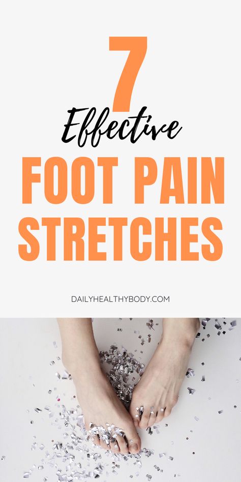 Whether you are a runner, mom or busy professional, persistent foot pain is distracting. Here are easy stretches you can do for instant foot pain relief  #footpain #footpainstretches #footpainrelief #painrelief #pain Foot Stretches For Pain, Tooth Nerve, Vitamins For Nerves, Inner Knee Pain, Foot Stretches, Foot Pain Relief, Body Exercises, Nerve Pain Relief, Sciatic Nerve Pain