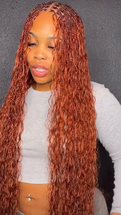 350 Goddess Braids, Color Cobrizo, Big Box Braids Hairstyles, Goddess Braids Hairstyles, Box Braids Hairstyles For Black Women, Cute Braided Hairstyles, Braided Cornrow Hairstyles, Braids Hairstyles Pictures, Quick Braided Hairstyles