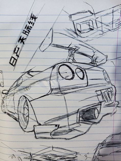 Nissan Skyline Sketch, How To Draw An F1 Car, Skyline Gtr Drawing, Fast And Furious Sketch, Nissan Skyline Drawing, Skyline Gtr R34 Drawing, 350z Drawing, Jdm Sketch, Nissan Skyline R34 Drawing