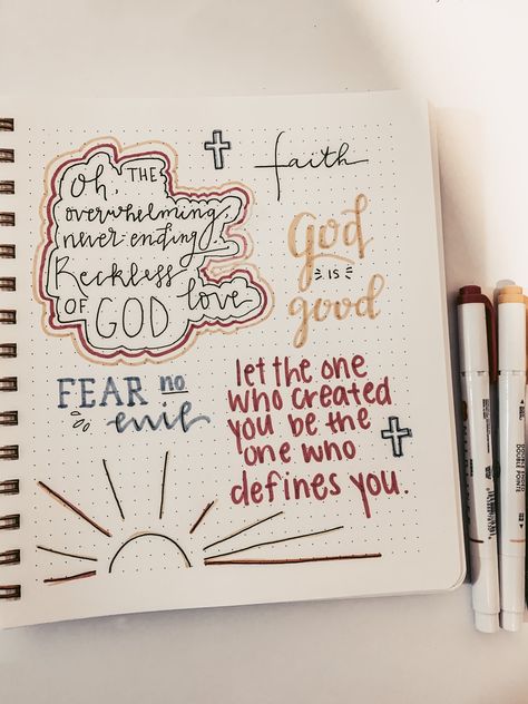 Bible Bullet Journaling, Doodling Drawings, Journaling Ideas For Beginners, Bible Journaling Ideas, Journal Bible Quotes, Bible Journal Notebooks, Inspire Bible, Gospel Bible, Journaling Tips