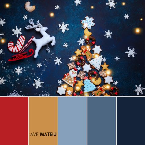 Color Palettes – Ave Mateiu Christmas Color Palette With Hex Codes, Christmas Color Palette Hex Code, Christmas Pallete Color, Tree Color Palette, Pallets Color, Xmas Color, Christmas Palette, Palettes Color, Combination Color