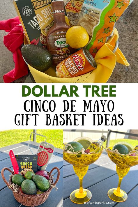 Nacho Raffle Basket, Taco Night Gift Basket Ideas, Cinco De Mayo Marketing Ideas, Mexican Raffle Basket Ideas, Taco Night Basket, Taco Themed Gift Basket, Cinco De Mayo Basket Ideas, Fiesta Basket Ideas, Taco Tuesday Gift Basket Ideas