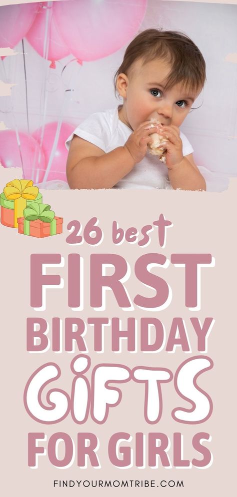 Best 1st Birthday Gifts, One Year Old Gift Ideas, Unique First Birthday Gifts, Best First Birthday Gifts, First Birthday Gifts Girl, Baby 1st Birthday Gift, 1st Birthday Presents, First Birthday Presents, Birthday Presents For Girls