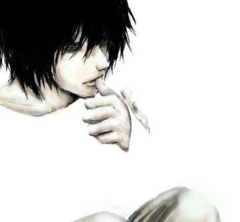 L Ryuzaki, L Icon, Emo Pfp, L Lawliet, 영감을 주는 캐릭터, Art Inspiration Drawing, Art Blog, Cute Icons, Pose Reference