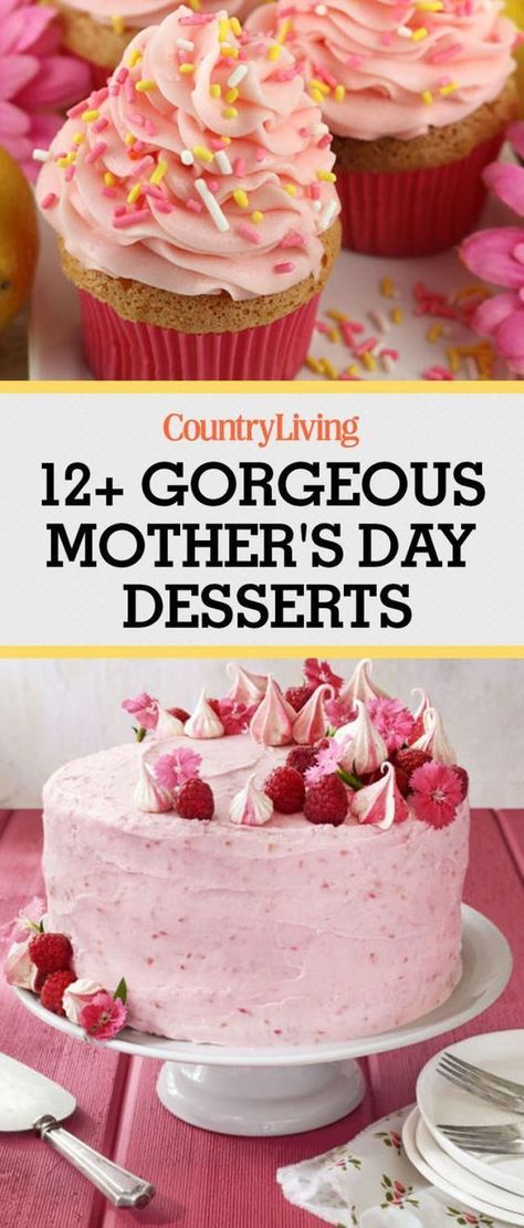 Mothers Day Dessert, Ideas For Mothers Day, Mothers Day Desserts, Mothers Day Dinner, Mothers Day Cupcakes, Delicious Sweets, Wiener Schnitzel, Surprise Her, Mothers Day Cake