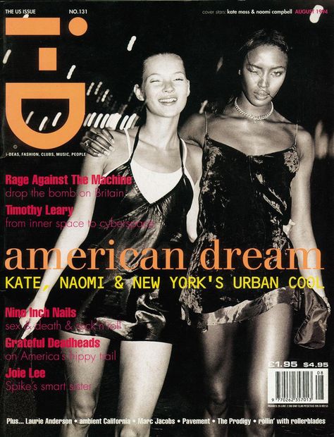 I-d Magazine Cover, Gq Editorial, Kate Moss And Naomi Campbell, Kate Moss And Naomi, Timothy Leary, Laurie Anderson, Id Magazine, Steven Klein, Model Mannequin