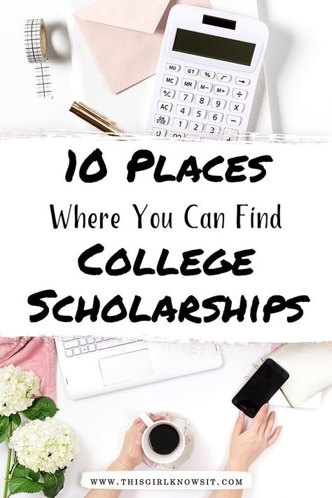 College is expensive and many students turn to scholarships as a way of funding their education. Looking for scholarships? Check out this post for 10 different places where you can find college scholarships. #college #university #financialaid #schilarships #student Productivity Goals, Scholarships For College Students, College Things, Grants For College, School Scholarship, College Resources, Financial Aid For College, College Majors, College Scholarships