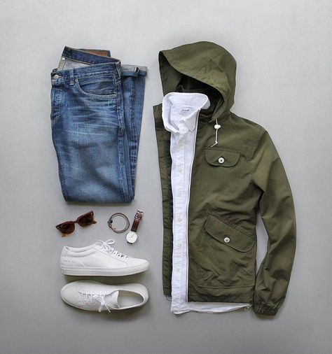 Jaket Denim, Mode Tips, Gq Style, Outfit Grid, Herren Outfit, Mode Masculine, Linen Jacket, Mens Trends, Men Clothes