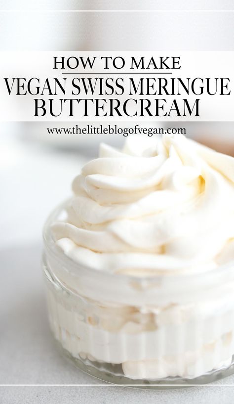 Vegan Frosting Recipe, Aquafaba Recipes, Vegan Meringue, Vegan Buttercream, Vegan Frosting, Vegan Baking Recipes, Vegan Cake Recipes, Vegan Bakery, Pie Crusts