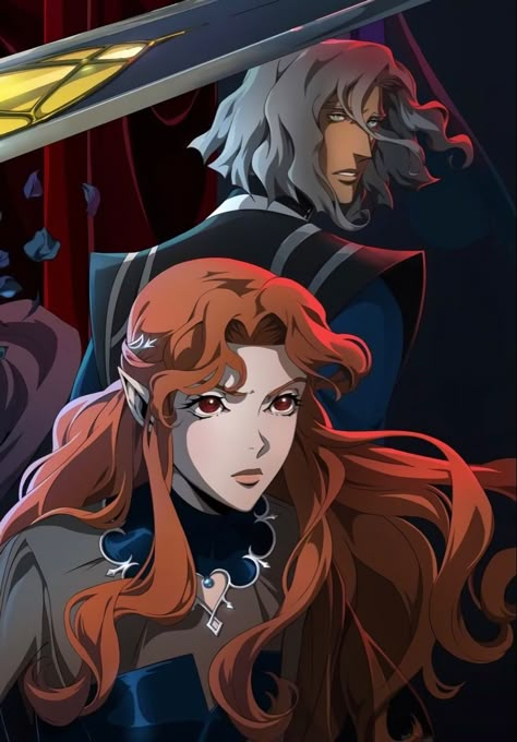 Castlevania Matching Icons, Lenore Castlevania, Castlevania 3, Miss Marvel, Castlevania Netflix, Castlevania Wallpaper, Castlevania Anime, Netflix Anime, Cartoon Video Games