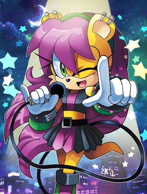 Mina the bear Mina Mongoose, Sonic Family, Hedgehog Drawing, Sonic Oc, Sonic Heroes, Just Live, A Hedgehog, Sonic And Amy, Sonic Funny