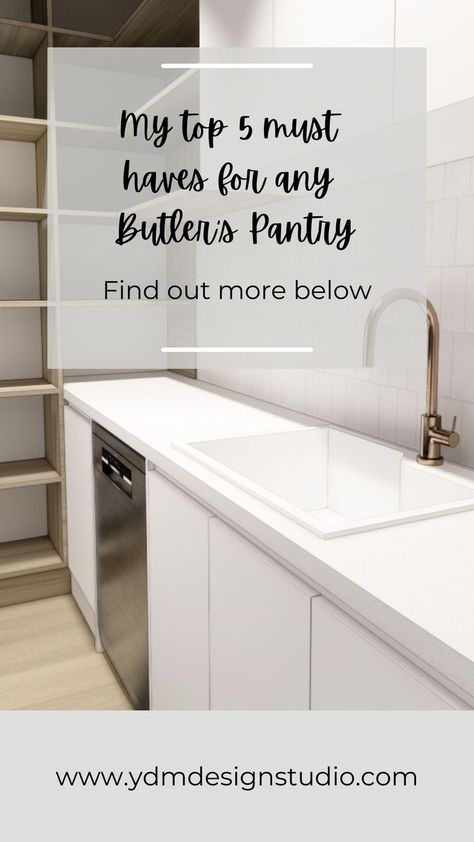 Butler Pantry Decor, Butlers Pantry Ideas Layout, Walk In Pantry Ideas Layout, Butlers Pantry Ideas, Walk In Pantry Ideas, Pantry Layout, Kitchen Butlers Pantry, Dream Pantry, Smaller Homes