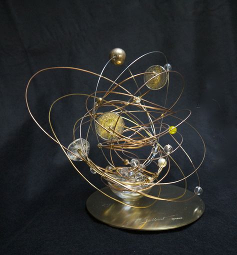 sculpture "Universe expanding" Space Art Sculpture, Constellation Sculpture, Physics Sculpture, Celestial Sculpture, Galaxy Sculpture, Universe Sculpture, Universe Expanding, Star Sculpture, Space Sculpture