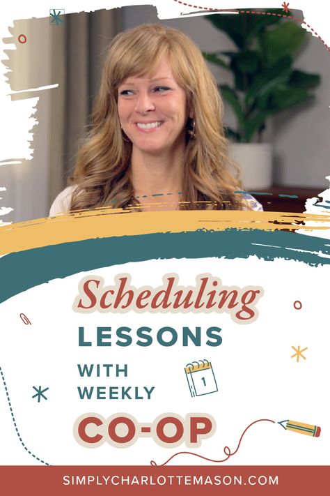 Here's how to schedule your lessons with a weekly co-op in the mix. Focus Studying, Family Read Alouds, Charlotte Mason Homeschool, Book Discussion, Family Reading, Charlotte Mason, How To Gain Confidence, School Subjects, Interesting Questions