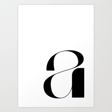 Lowercase Letter 'a' Typography and Type Design Art Print #36daysoftype #36daysoftype07 #36daysoftype_A-9 #lettering #36days_adobe #fruitsartclub #graphicindex #posterwall #editorialdesign #poster #typeposter #graphicdesigner #plakat #posterlabs #swissposter #yorokobu #showusyourtype #typography #postereveryday #typographicdesign #designfeed #typecollect #typehype #graphic #thedesignblacklist #icographica #itsnicethat #inonica #postereposter #visualgraphic Letter I Typography, F Typography, P Typography, I Typography, S Typography, A Typography Design, Decorative Fonts, A Typography, Type Inspiration