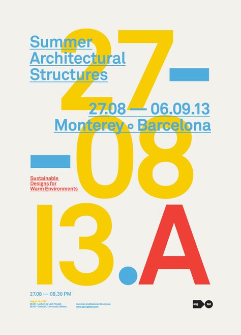 Summer Architectural Structures Event Poster Example Poster Examples, Minimalist Poster Design, Event Poster Template, Poster Sport, Event Posters, Poster Design Layout, Business Poster, Marketing Poster, Simple Poster