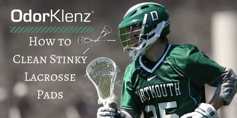 Lacrosse gear can be one of the toughest sports gears to clean. Its not as easy as other workout clothing that you can just toss in the washer and call it a day. Unfortunately many times, even after washed, sweat and body odor smells tend too linger. So, what can you do when your lacrosse gear is so rancid smelling that you don’t even want to wear it again? Well, here is the ultimate guide to deodorizing and cleaning the funky smells, bacteria, and sweat from your lax gear and padding. Lacrosse Gear, How Do You Clean, Deodorizing, Lacrosse Equipment, Workout Clothing, Body Odor, Sports Gear, Lacrosse, Washer