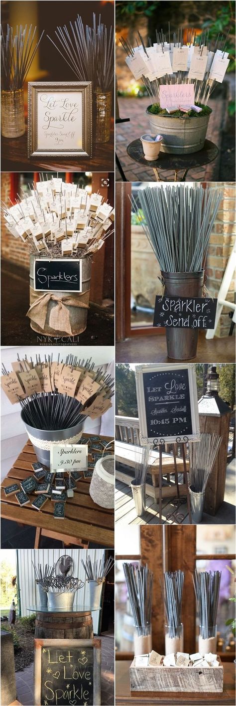 Wedding Sparklers Display, Wedding Sparkler Send Off, Send Off Ideas, Wedding Table Themes, Yosemite Wedding, Sparkler Send Off, Wedding Sparklers, Country Wedding Dresses, Rustic Country Wedding