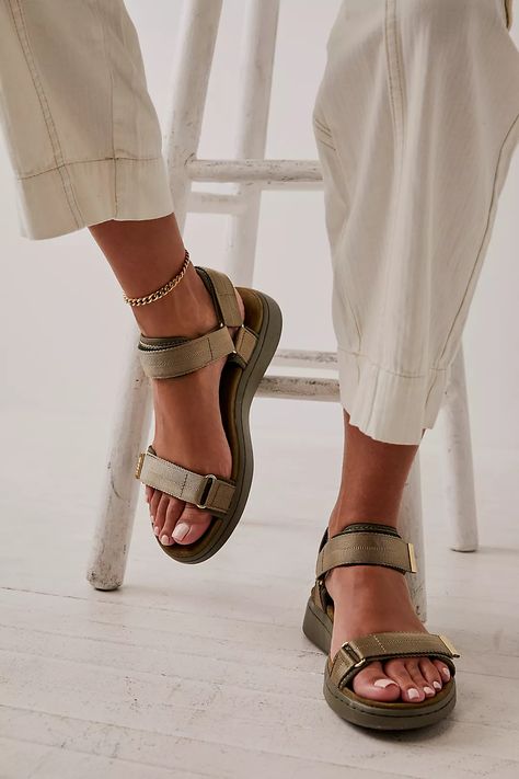 Hey Day Sport Sandals | Free People Trendy Walking Shoes, Comfy Sandals Walking Summer, Best Travel Shoes For Walking, Stylish Walking Shoes For Europe, Hiking Sandals Outfit, Brown Sandals Outfit Summer, Women’s Sandals, Summer Sandals 2024, Shoes For Europe Travel