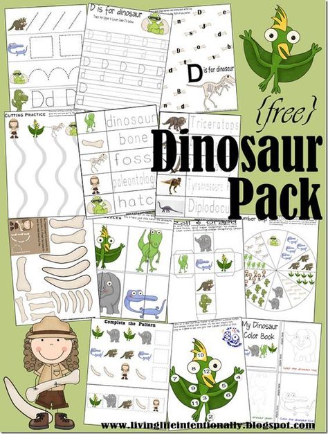 FREE Dinosaur Worksheets for Toddler, Preschool, Kindergarten, 1st grade, 2nd grade. Kids will love learning their alphabet letters, numbers and more with a fun dinosaur theme. Dinosaur Worksheets, Dinosaur Lesson, 123 Homeschool 4 Me, Dinosaur Activities Preschool, Dinosaurs Preschool, Dinosaur Printables, Free Preschool Printables, Dinosaur Activities, Dinosaur Crafts