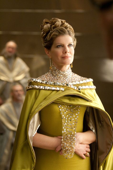 Frigg, Queen of the Norse Gods,  wife of Odin and mother of Baldur Frigga Thor, Rene Russo, Thor 2, Thor 2011, Epic Characters, Camp Rock, Loki Thor, Loki Laufeyson, Movie Costumes